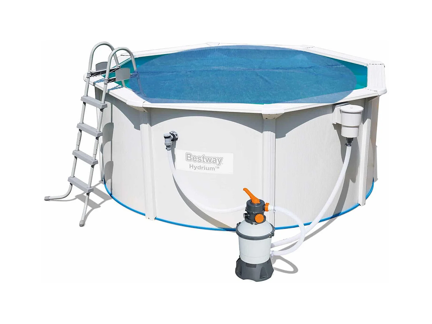 Bâche Solaire pour Piscine Hors-sol Bestway Ø462 cm Ronde