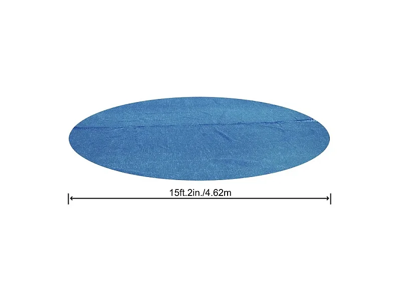 Solar-Poolabdeckung Flowclear Rund 462 cm Blau