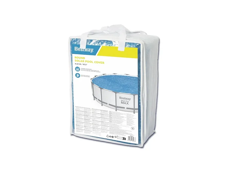 Solar-Poolabdeckung Flowclear Rund 462 cm Blau