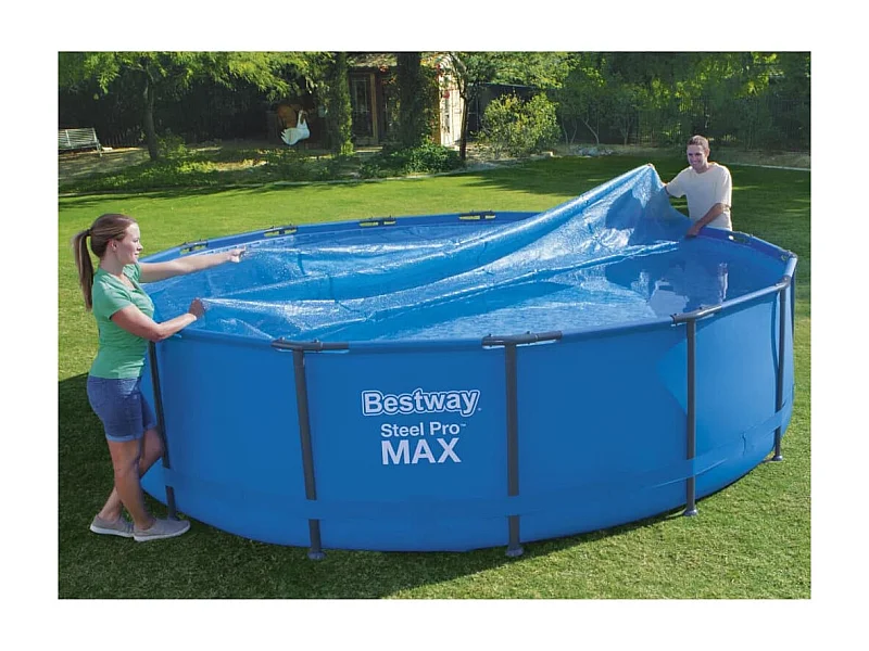 Bâche Solaire pour Piscine Hors-sol Bestway Ø462 cm Ronde