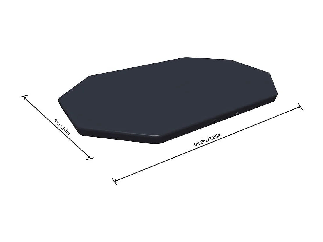 Bâche Hivernage pour Piscine Hors-sol Bestway 300x200 cm Ovale