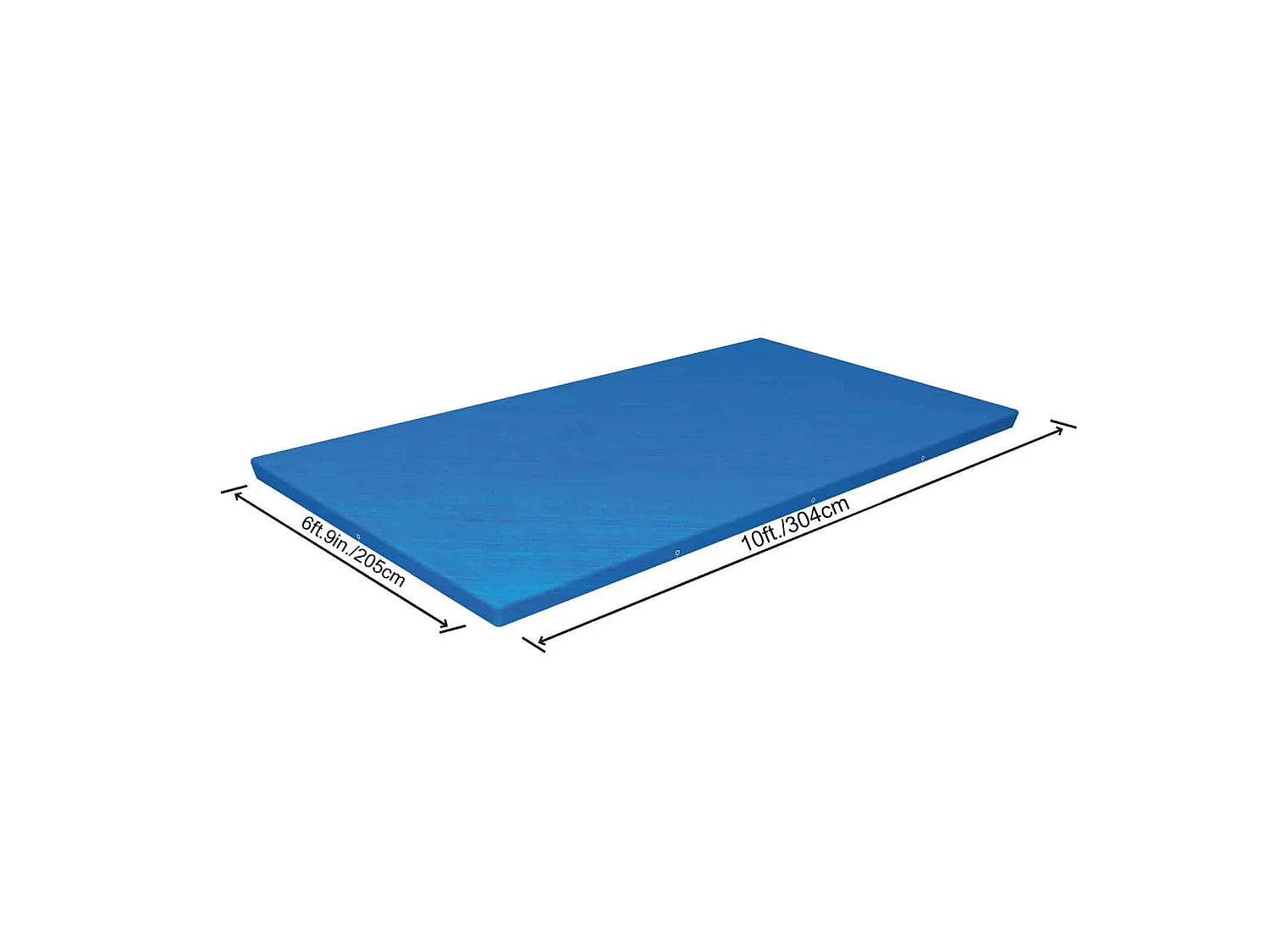 Bâche Hivernage pour Piscine Hors-sol Bestway 304x205 cm Rectangulaire