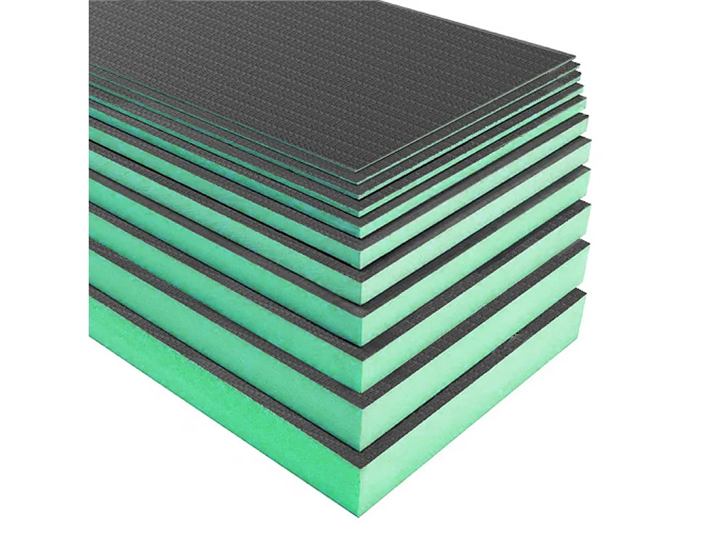 AICA Panneau de construction à carreler 2500x600x25 Pack de 5 Panneau à carreler