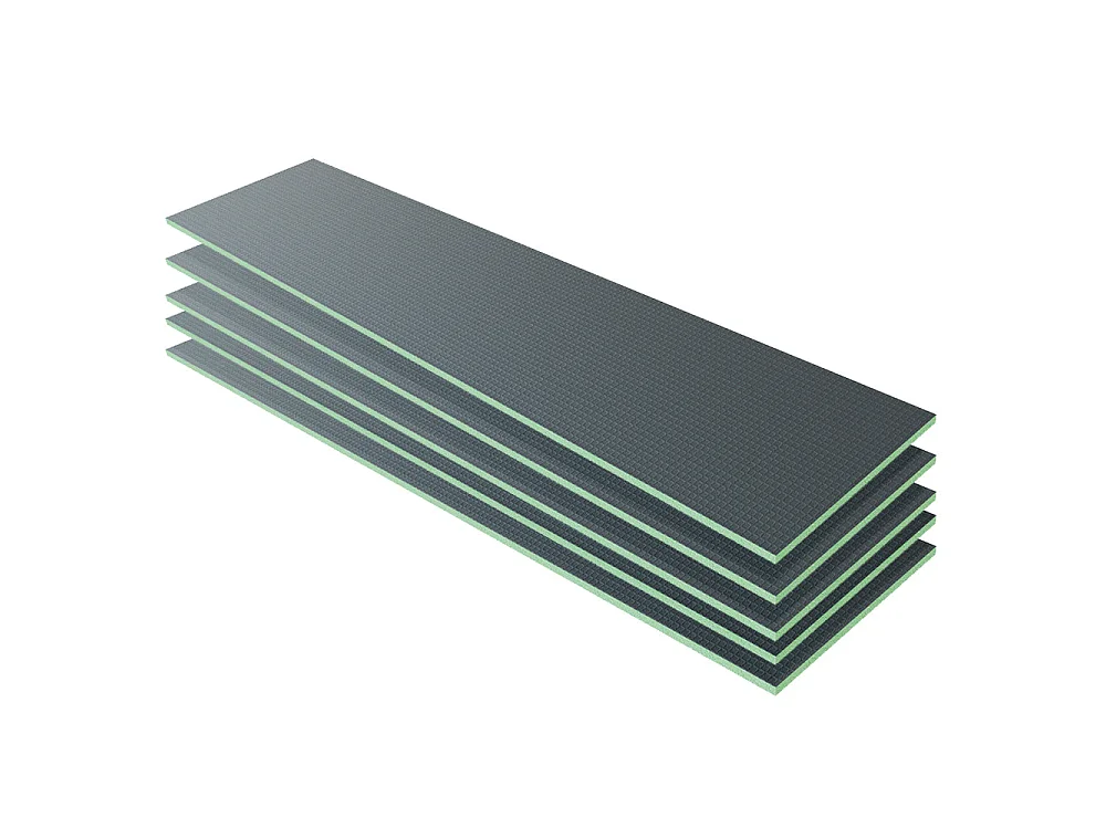 AICA Panneau de construction à carreler 2500x600x25 Pack de 5 Panneau à carreler