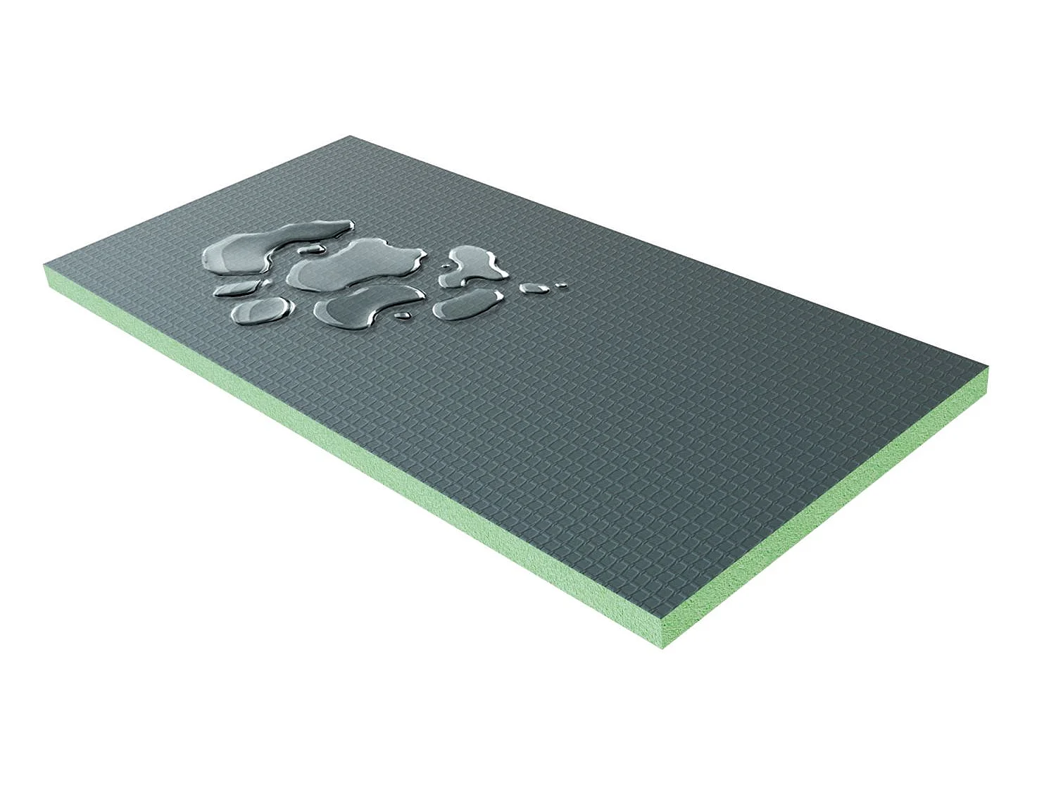 AICA Panneau de construction à carreler 2500x600x40 Pack de 5 Panneau à carreler