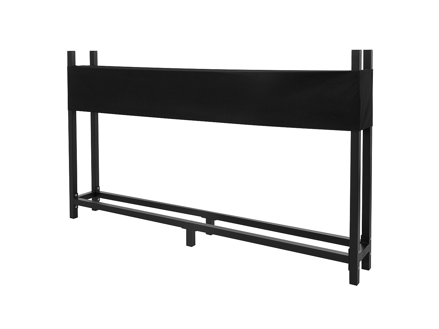 Rangement Bois Exterieur AMAGABELI GARDEN & HOME Étagère à Bois De Chauffage De 1,2 M Avec Housse De Protection Pour Extérieur En Tissu Oxford 600D Robuste En Acier Robuste Pour Terrasse, Ensemble