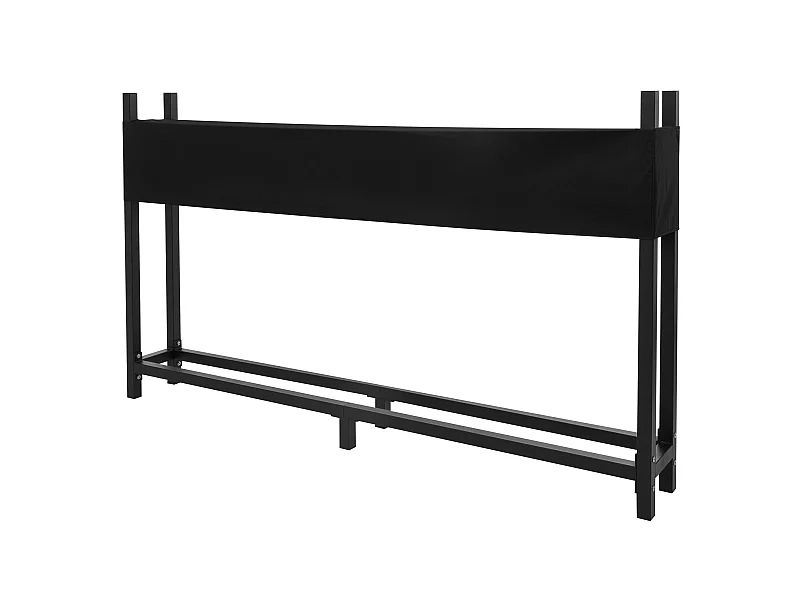 Scaffale per legna da ardere con coperchio Scaffale per legna da ardere Aiuto pe