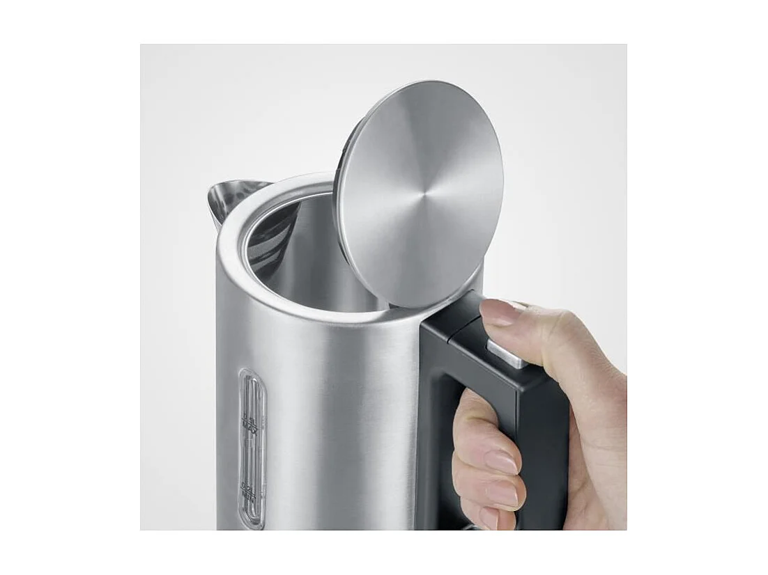 Hervidor de viaje SEVERIN - 0,5 L - 1100 W - Acero inoxidable y negro