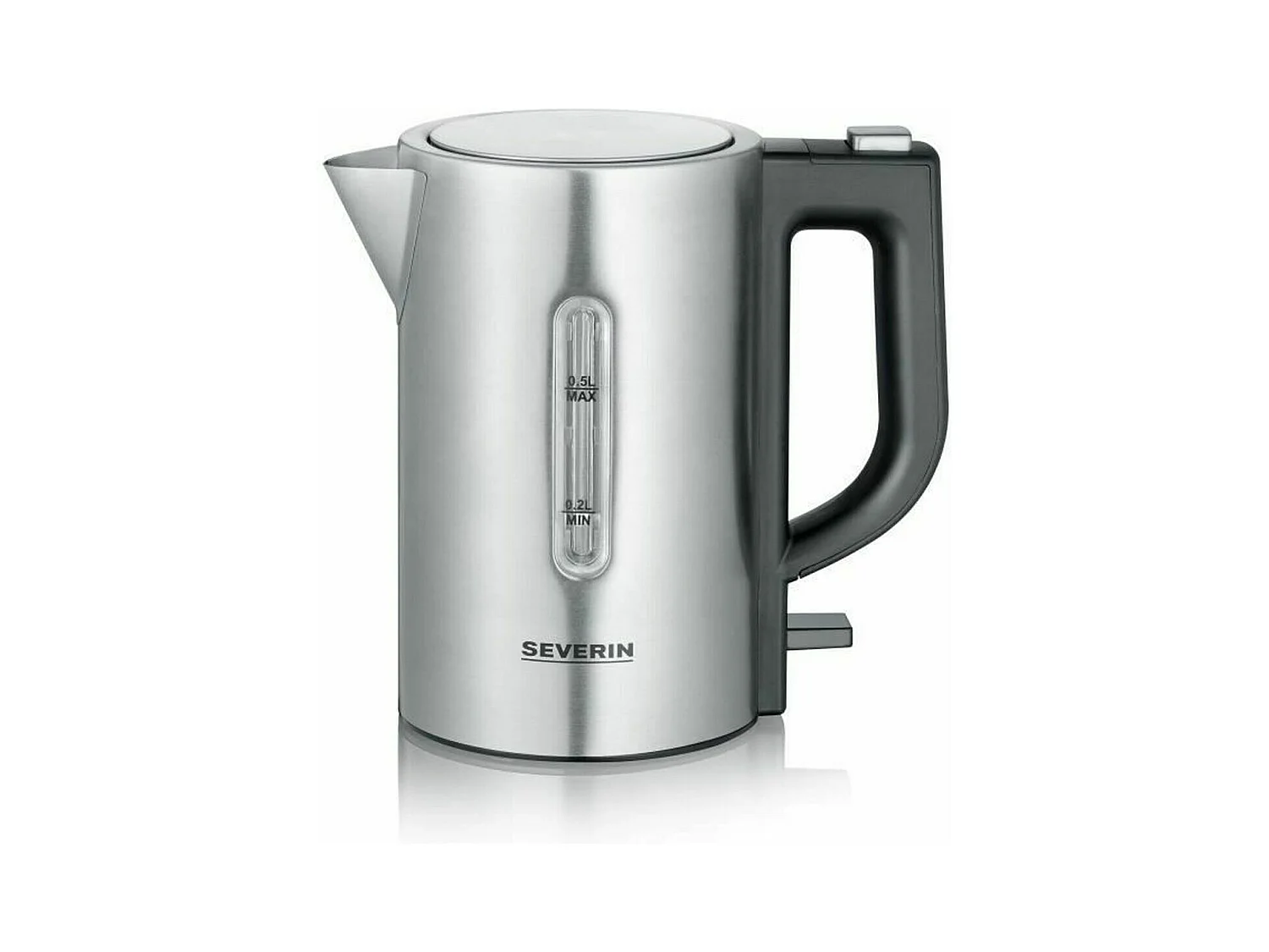 Severin Bouilloire électrique 0.5l 1100w inox/noir - 3647