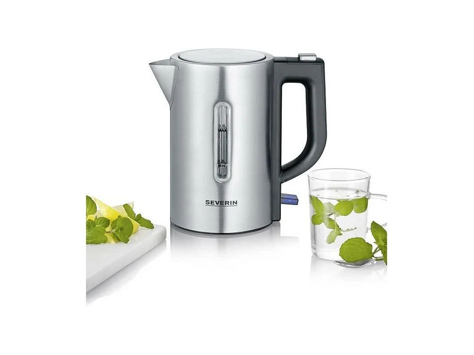 Severin Bouilloire électrique 0.5l 1100w inox/noir - 3647