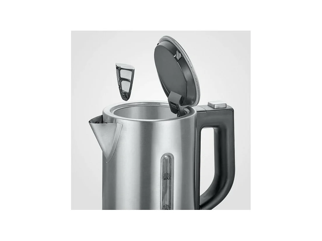 Severin Bouilloire électrique 0.5l 1100w inox/noir - 3647