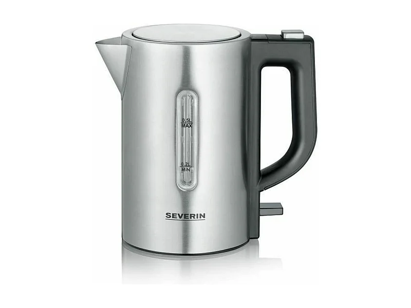 SEVERIN Reiswaterkoker - 0,5 L - 1100 W - Roestvrij staal en zwart