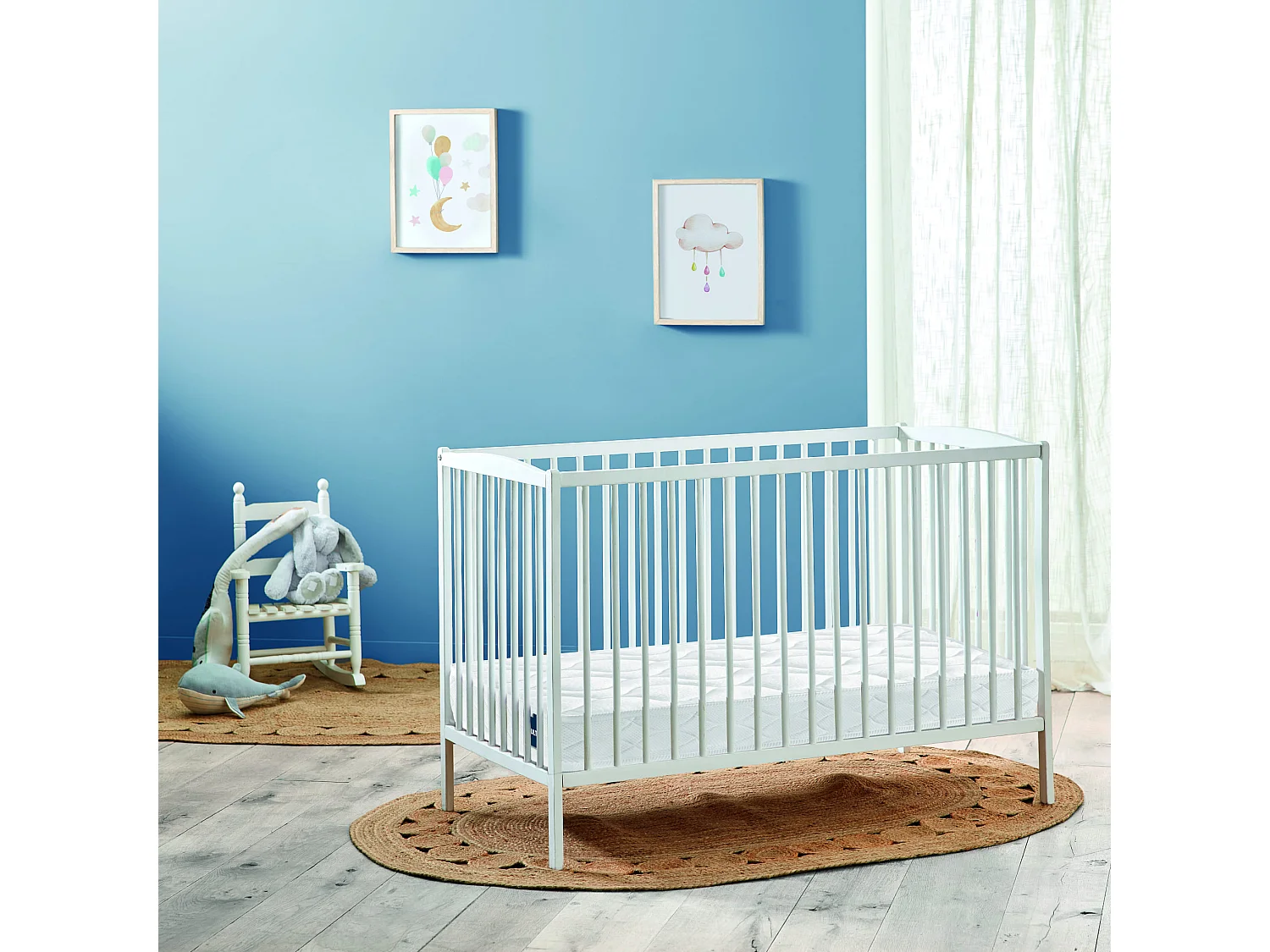 Matelas bébé Bultex nano confort ferme TICHOU 70x140