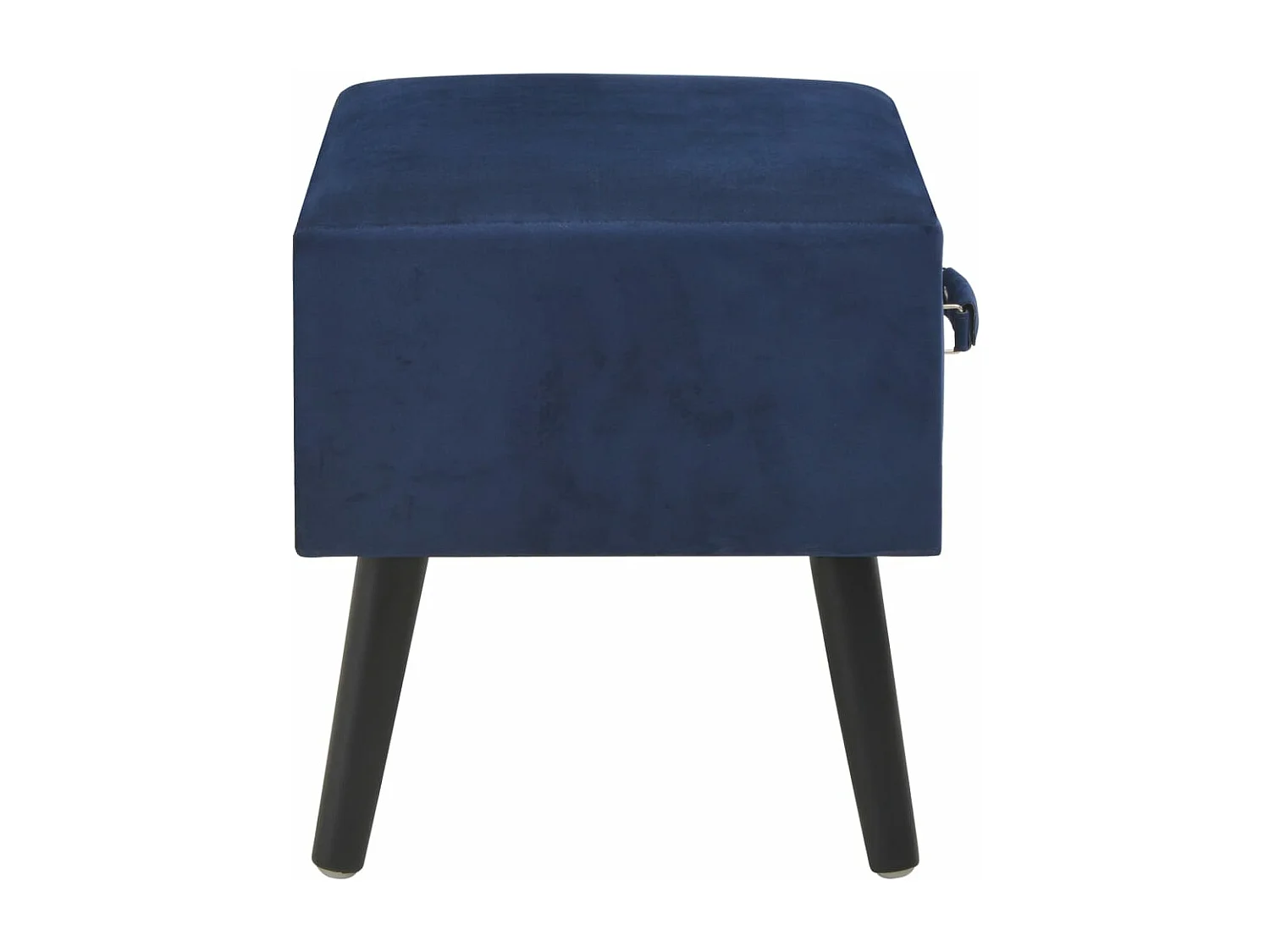 Table de nuit chevet bleue 40 x 35 x 40 cm 1402067