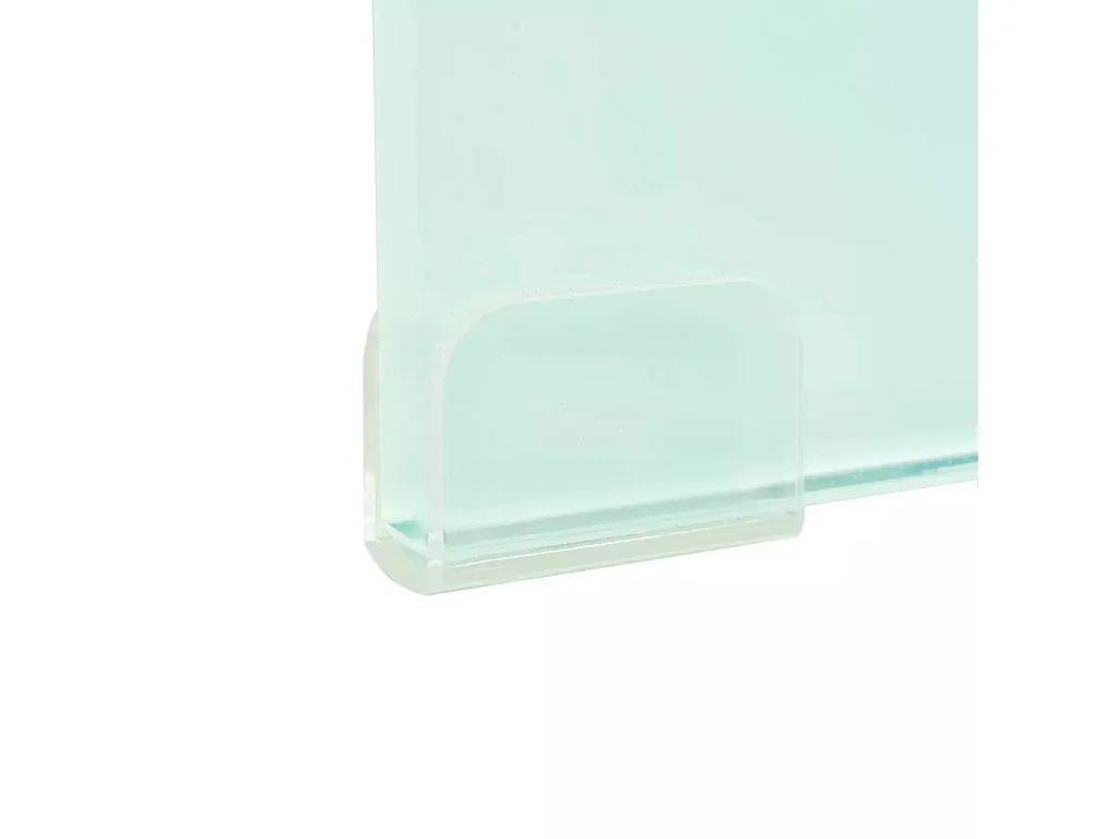 Meuble télé tv verre 80 x 30 x 13 cm 2502231