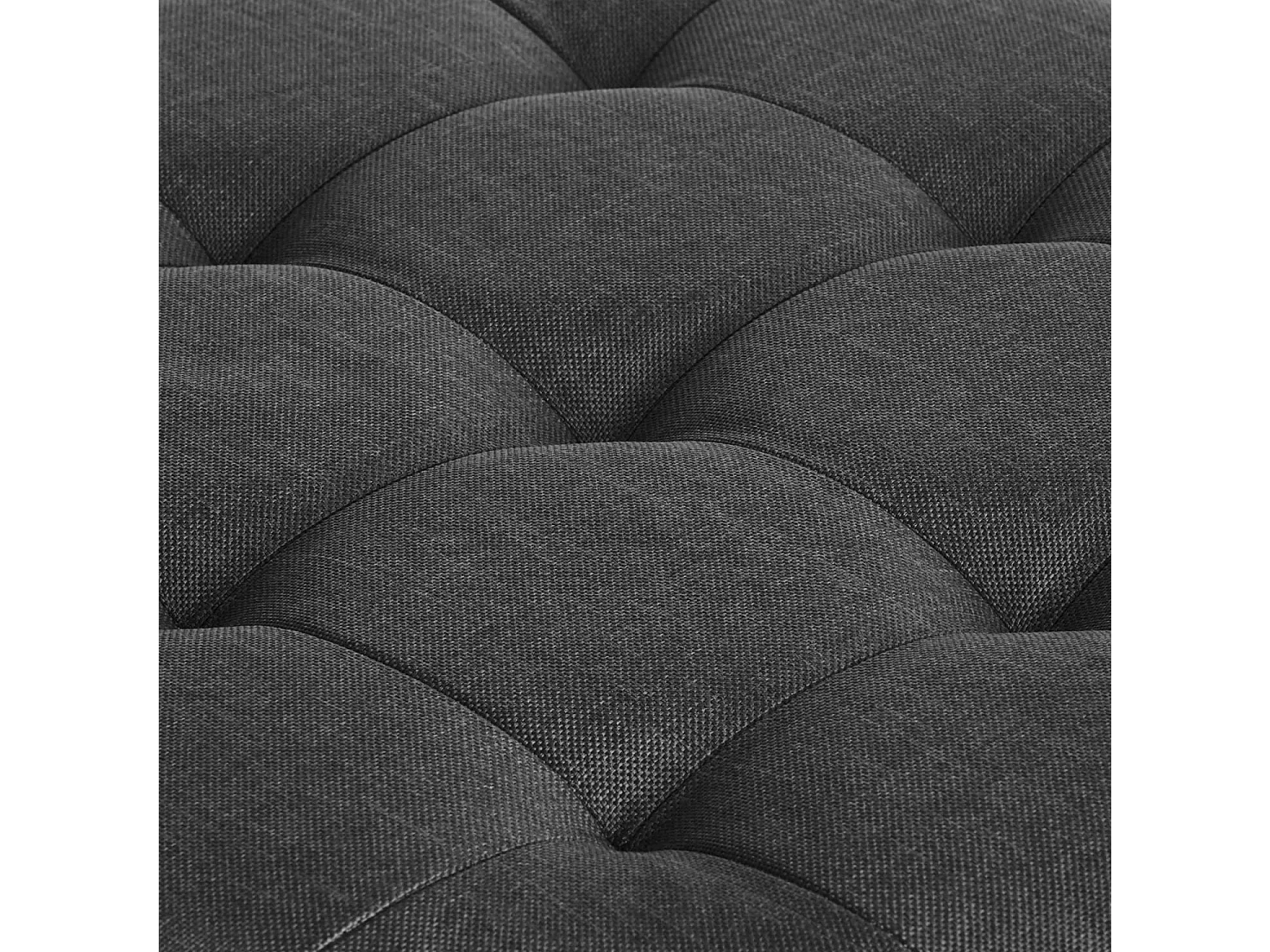 Taburete otomano con cajón de almacenamiento acolchado 44,5 cm gris 08_0000289