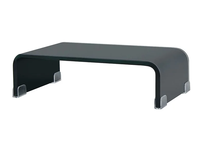 Meuble télé tv verre 40 x 25 x 11 cm 2502228