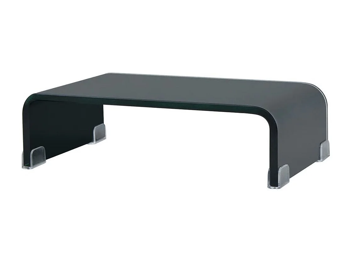 Meuble télé tv verre 40 x 25 x 11 cm 2502228