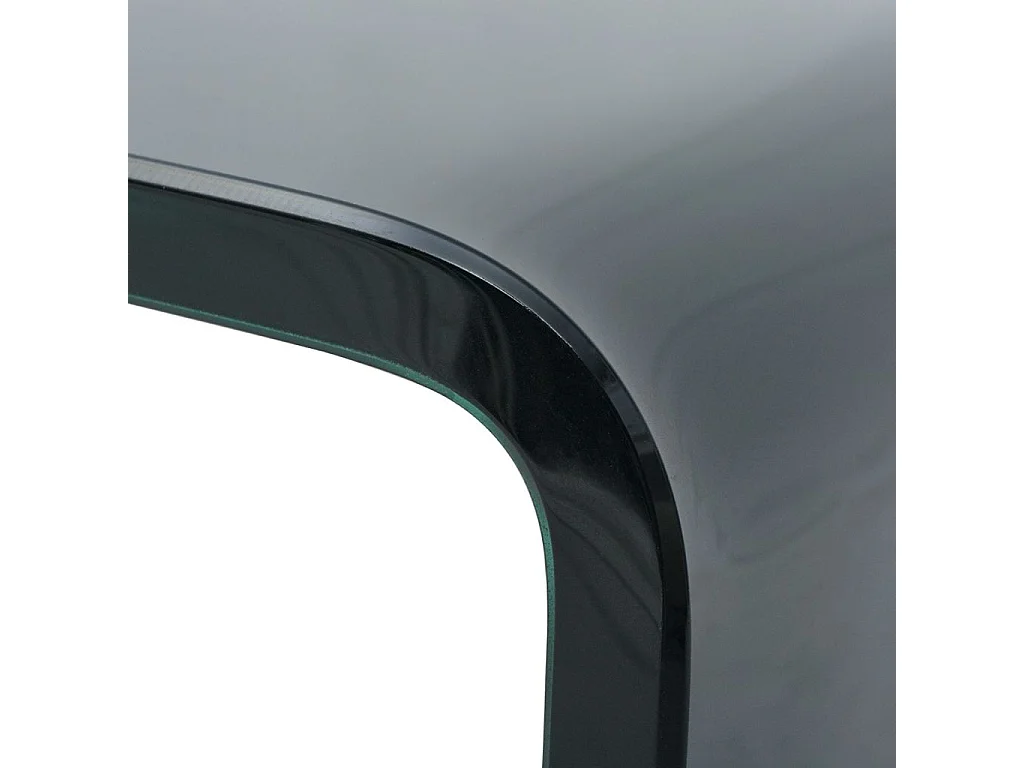 Móvel de TV Buffet de TV design prático suporte de televisão para monitor 70 cm vidro preto 2502230