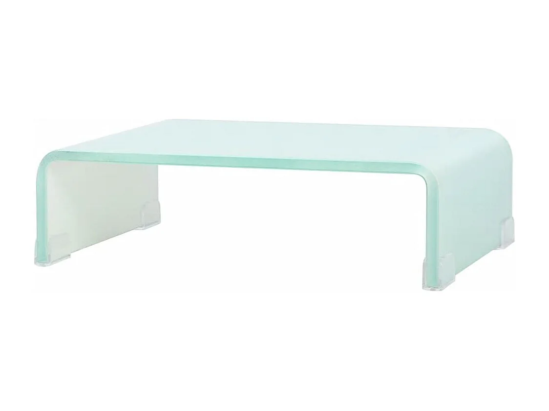 Meuble télé tv verre 40 x 25 x 11 cm 2502227