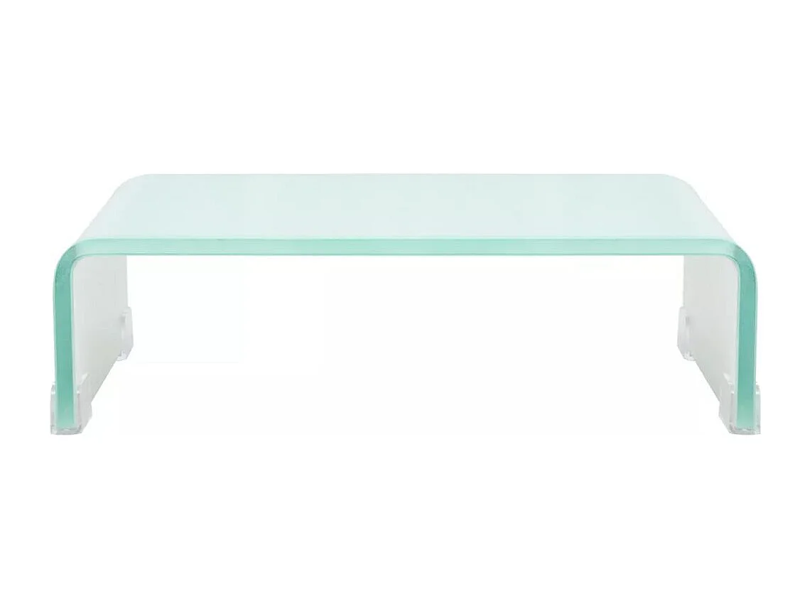 Meuble télé tv verre 40 x 25 x 11 cm 2502227