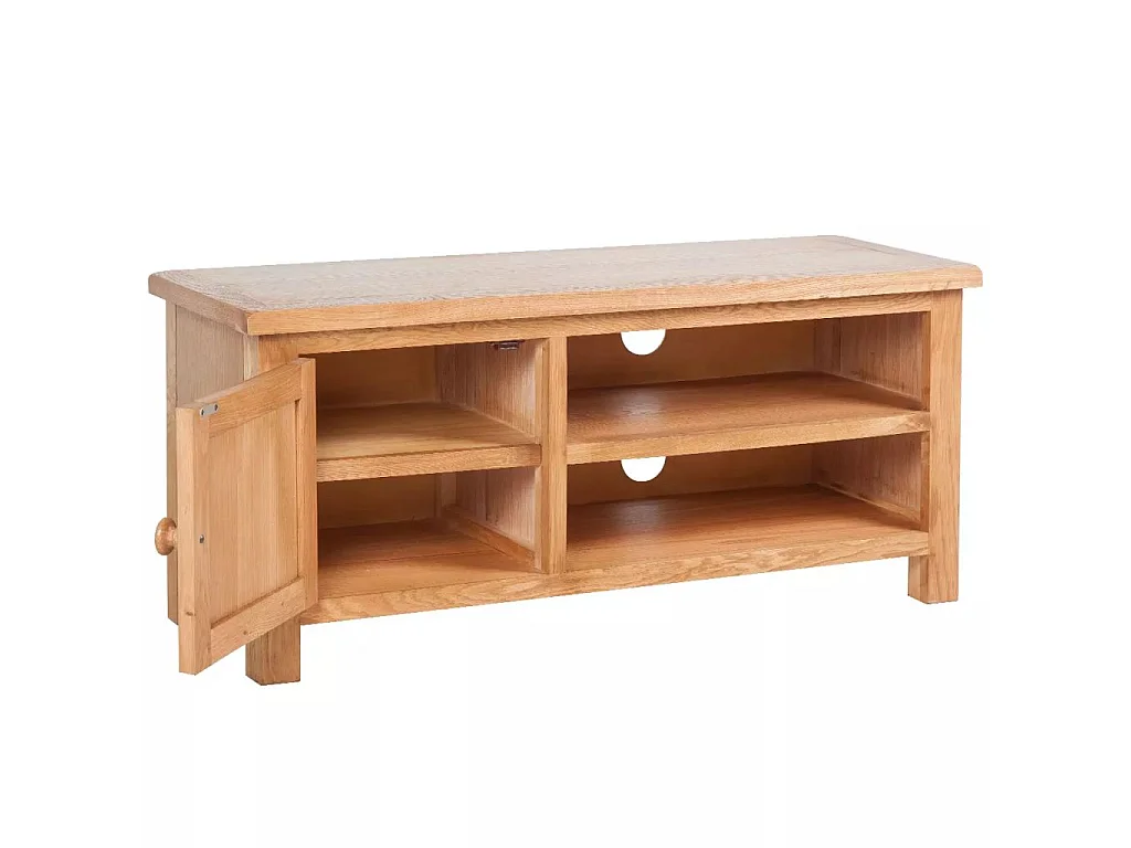 Meuble télé tv bois beige 103 x 36 x 46 cm 2502263