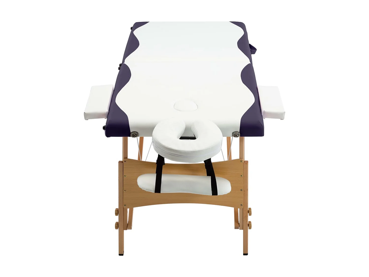 Table de massage pliable bois blanche 191 x 70 x 59 cm 02_0001812