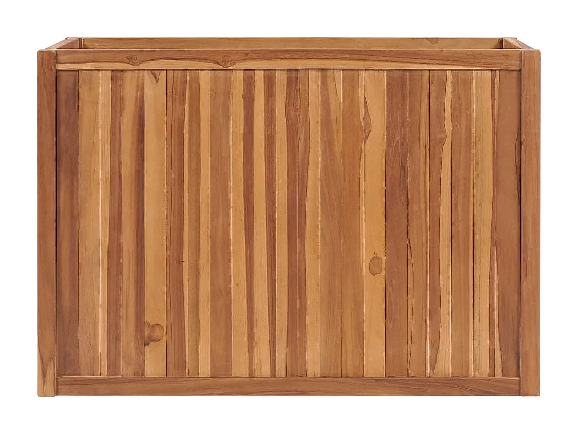 Jardinière lit surélevé plantes bois marron 100 x 50 x 70 cm 02_0000900