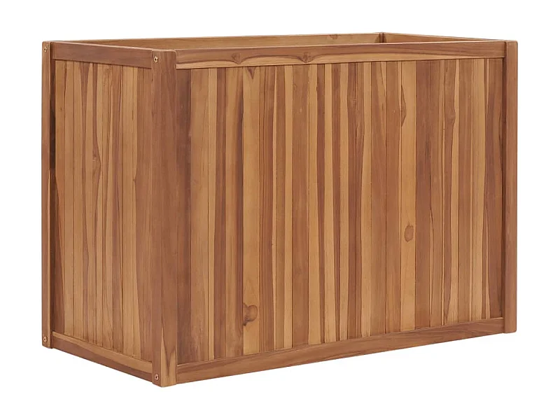 Jardinière lit surélevé plantes bois marron 100 x 50 x 70 cm 02_0000900