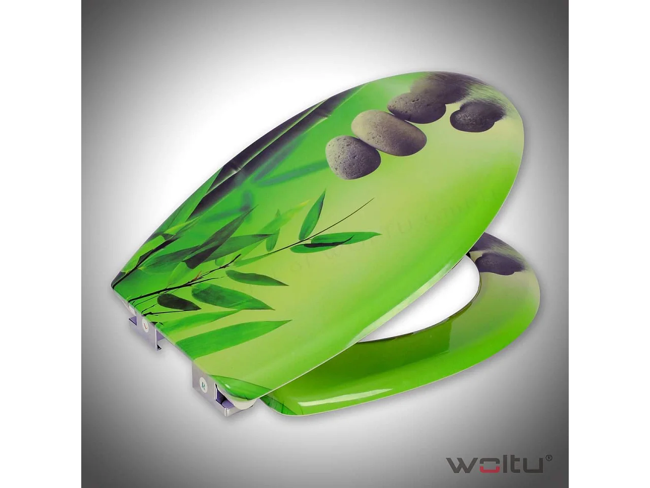 Abattant siège de toilette 45.5 x 37.1 x 1.8 cm 19_0000690