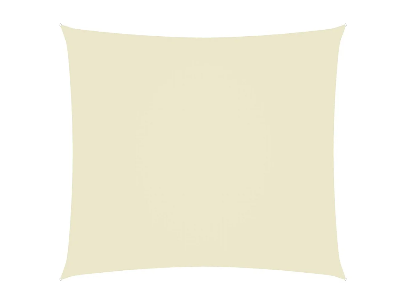 Voile toile d'ombrage parasol tissu crème 500 x 400 x 400 cm 02_0009694