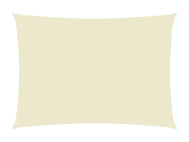 Voile toile d'ombrage parasol tissu crème 500 x 250 x 250 cm 02_0009584