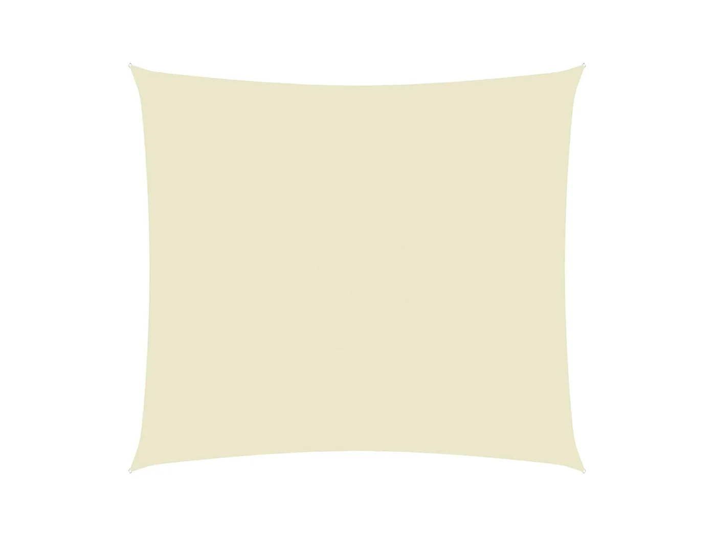 Guarda-sol em tecido Oxford retangular 5 x 6 m creme 02_0009717