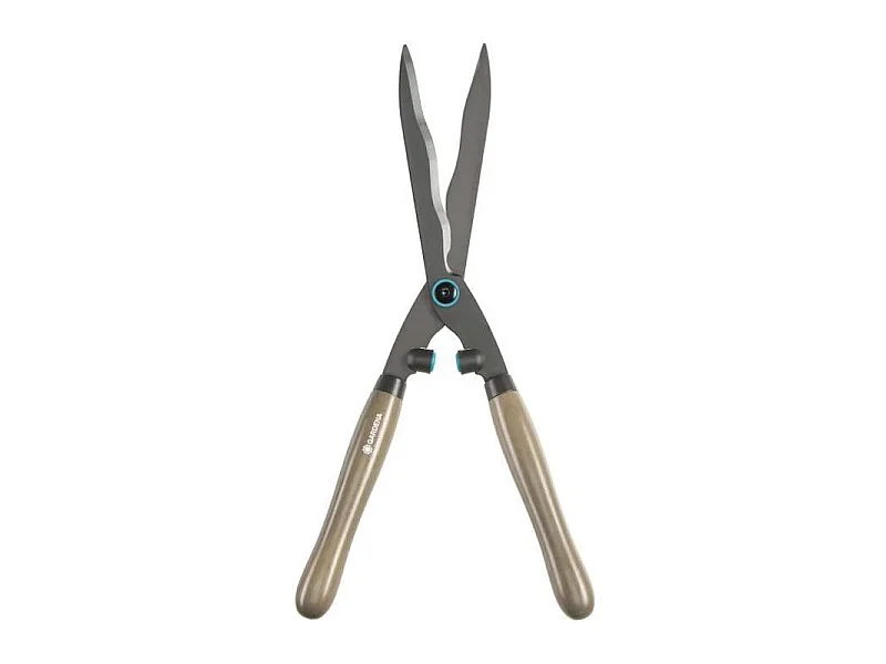 Cisaille a haies NatureCut – Lames ondulées – Revêtement anti-adhérence – Manches bois FSC – Garantie 25 ans