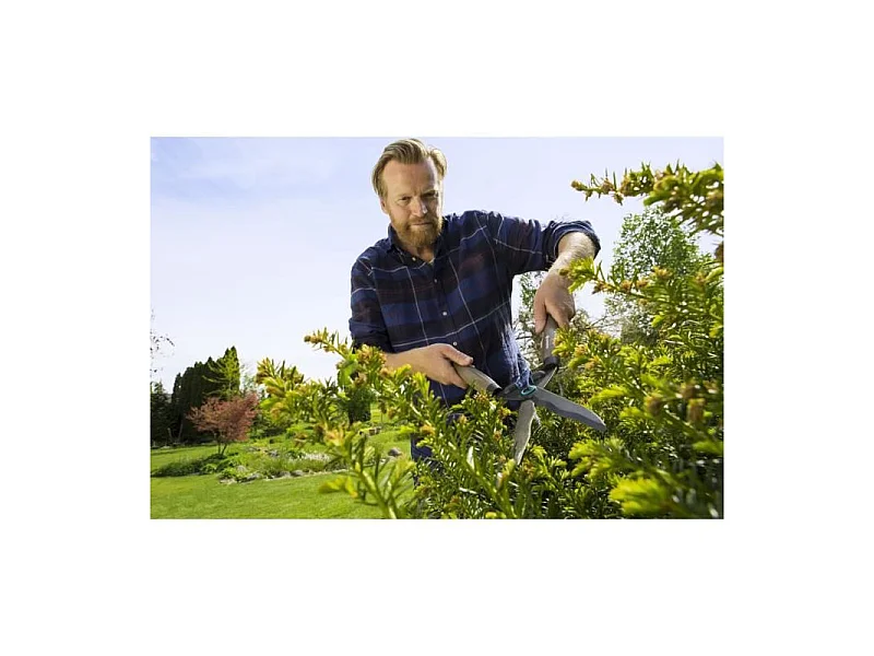 Cisaille a haies NatureCut – Lames ondulées – Revêtement anti-adhérence – Manches bois FSC – Garantie 25 ans