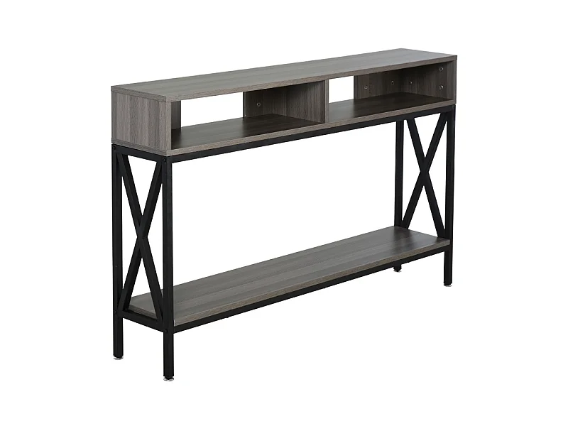 Console table d'entrée BUNBURRY grise