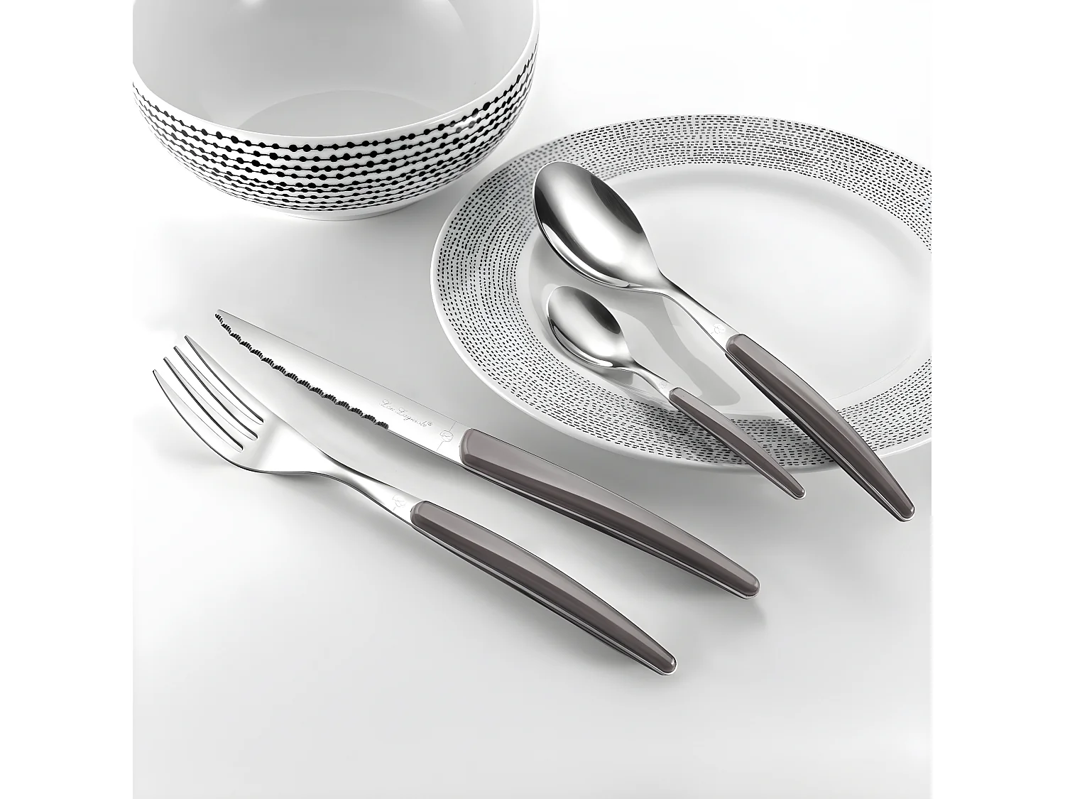 Montana Gris - Ménagère 24 pièces