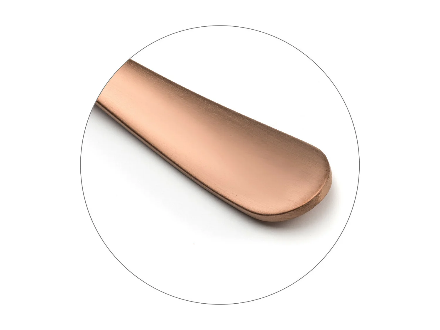 Austin - Service 6 cuillères moka expresso Cuivre mat