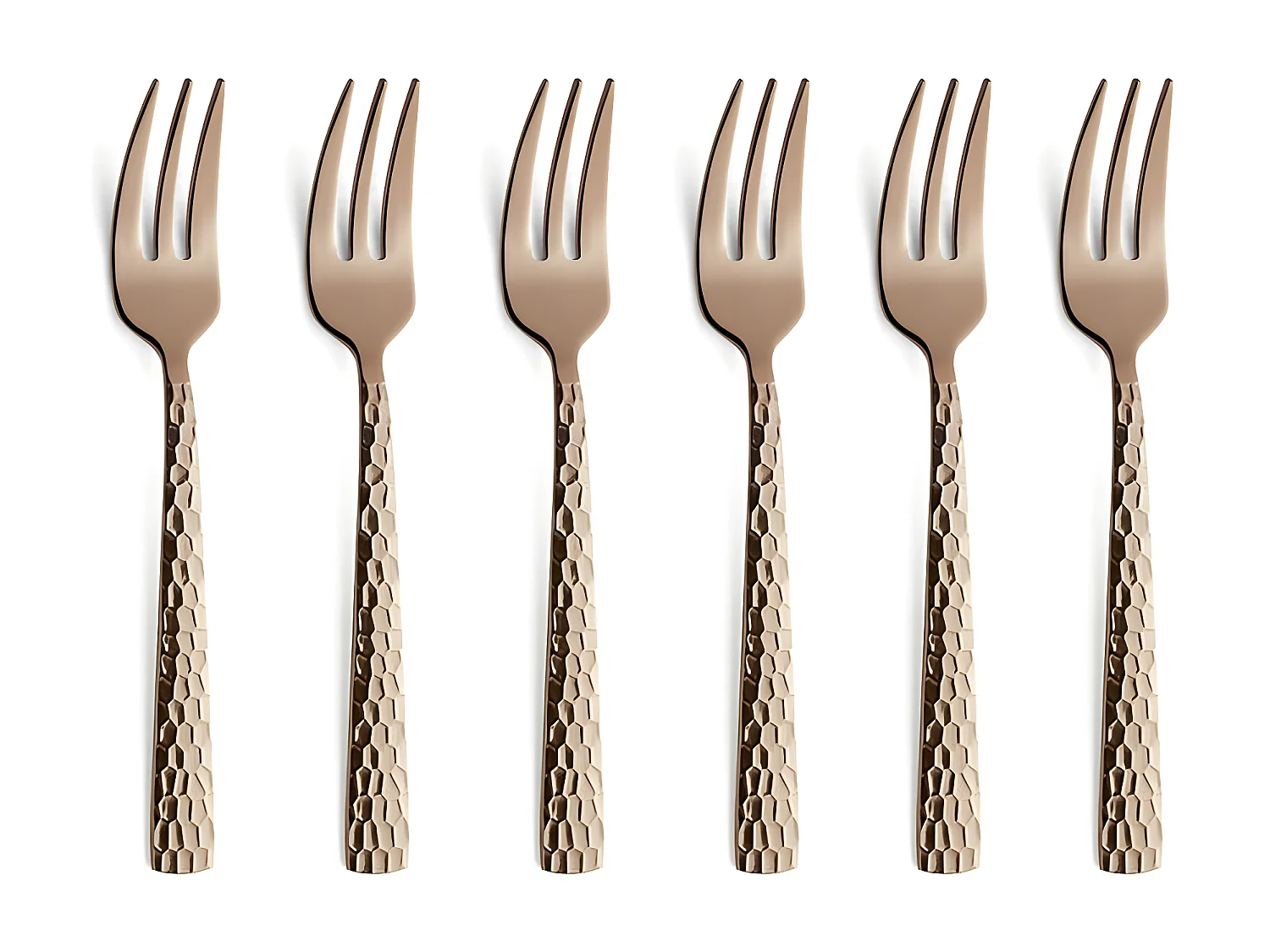 Felicity - Service à gâteaux Champagne rosé