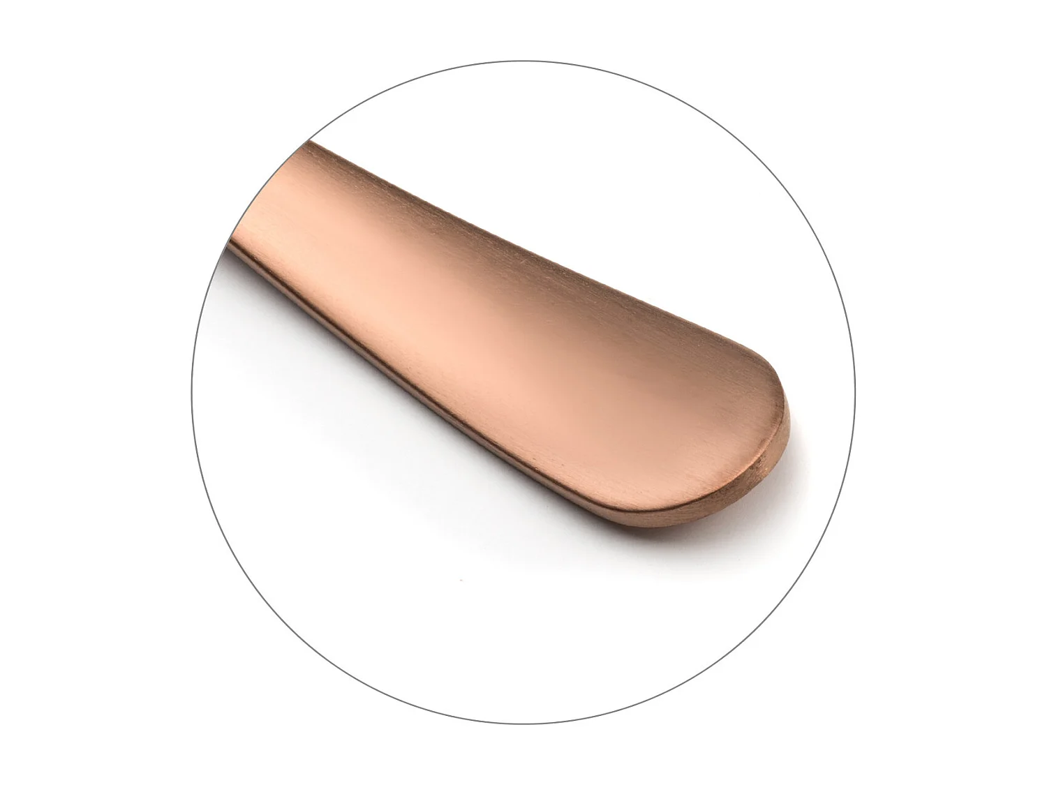 Austin - Service à gâteaux 6 pièces Cuivre mat