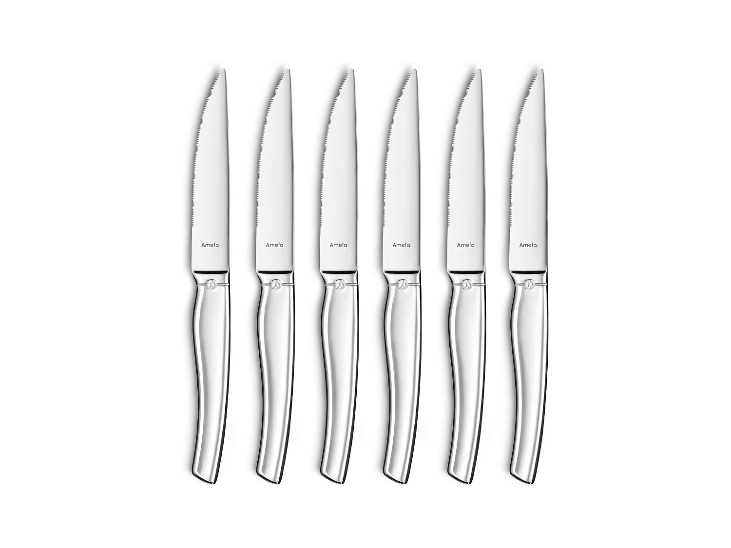 Goliath - Coffret magnet 6 couteaux steak