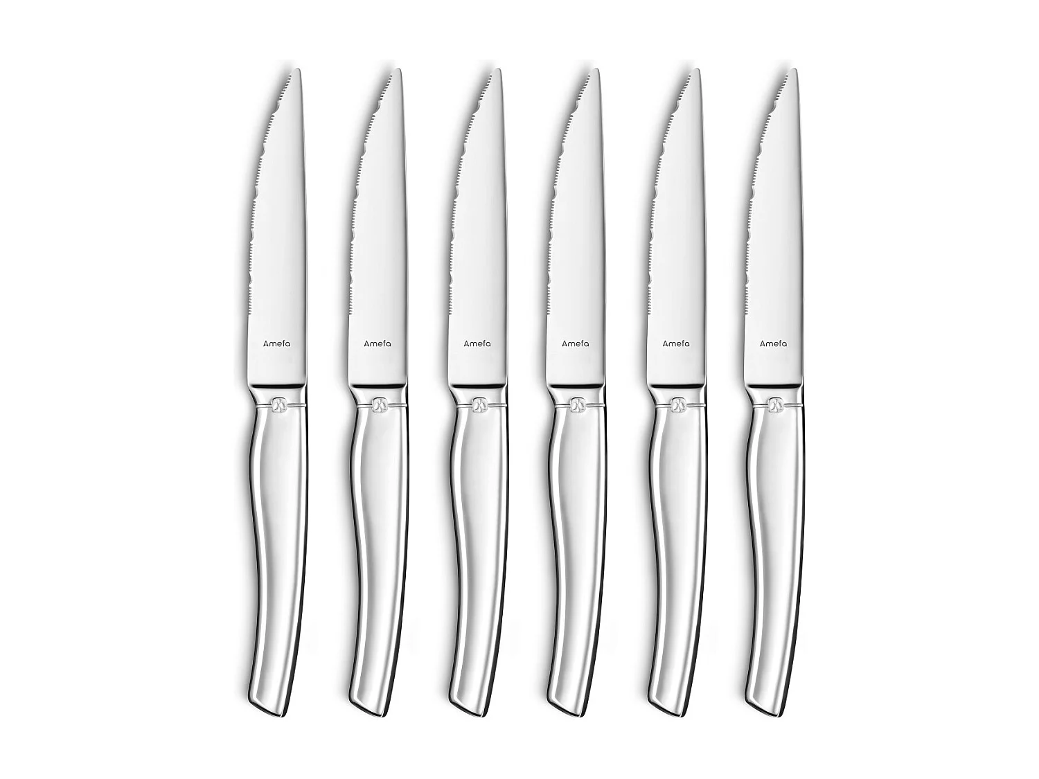 Goliath - Coffret magnet 6 couteaux steak