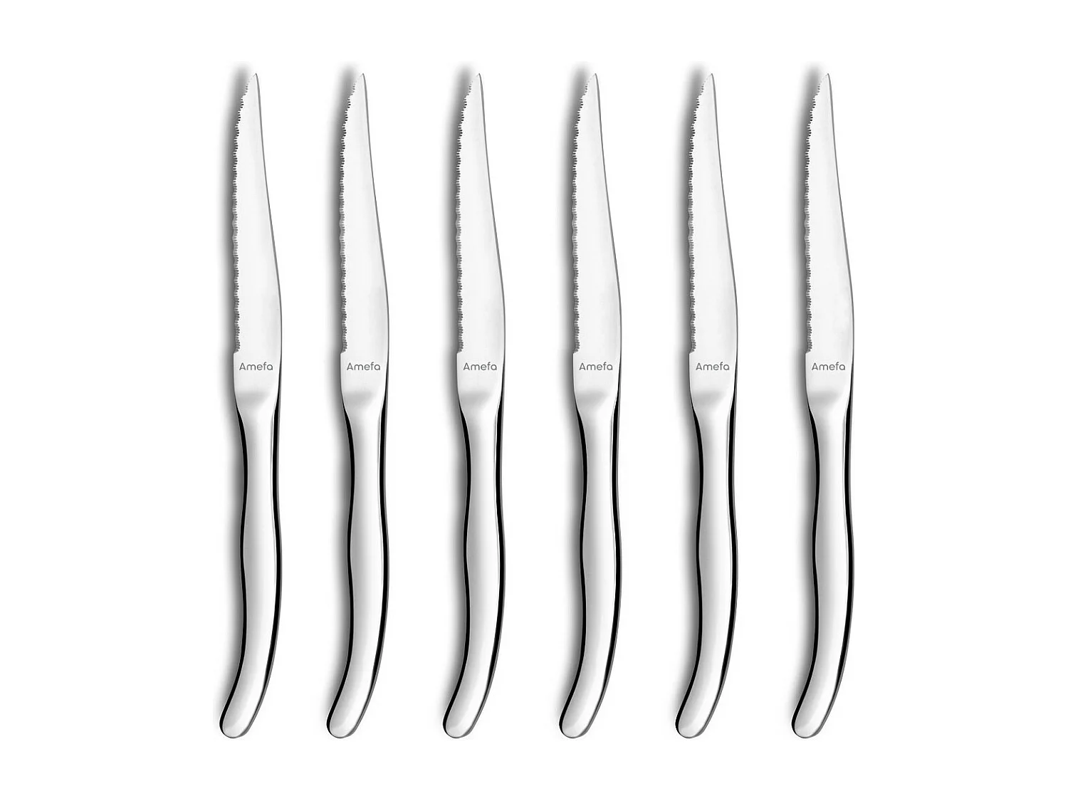 Virgule - Coffret 6 couteaux steak