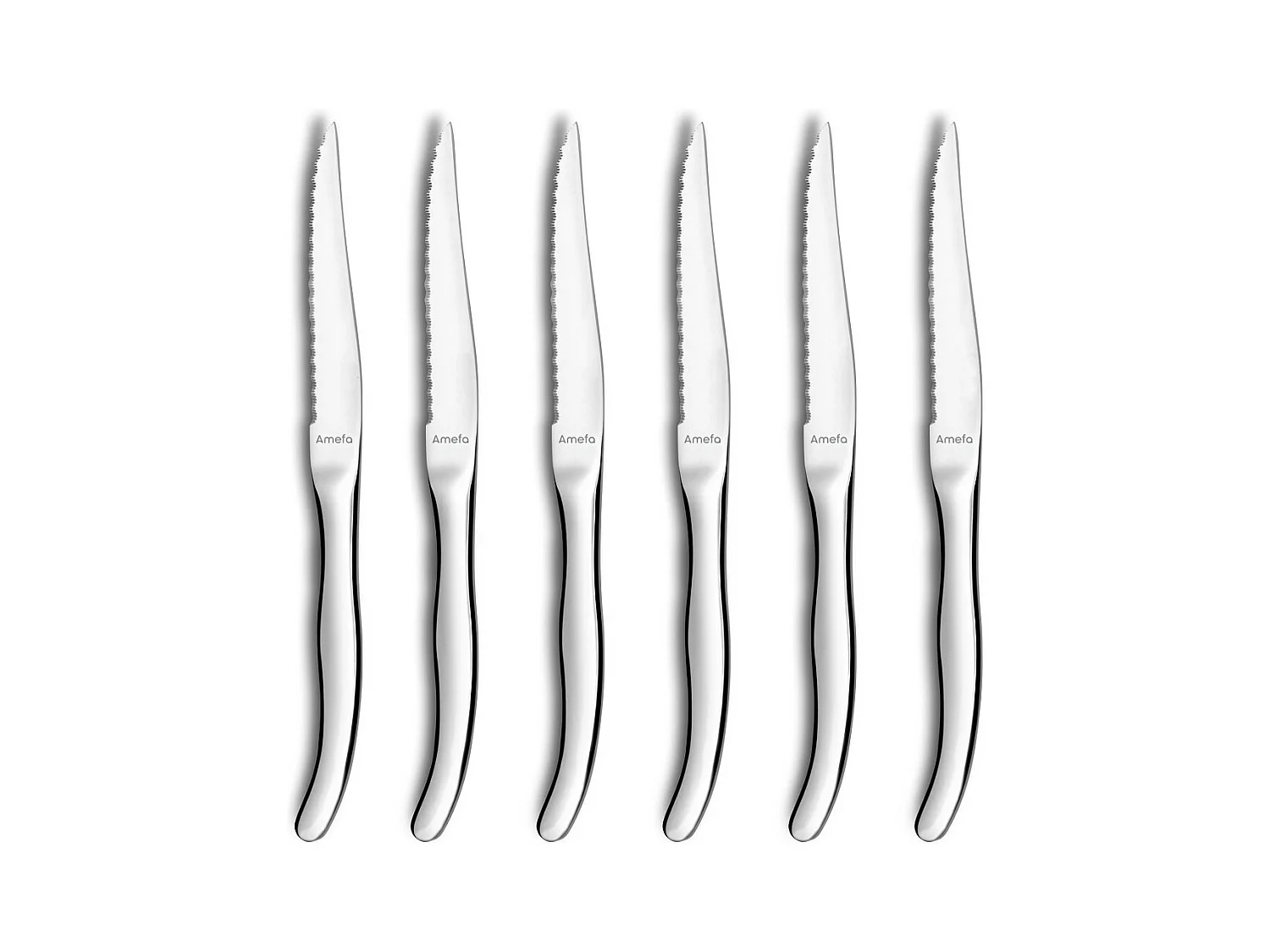 Virgule - Coffret 6 couteaux steak