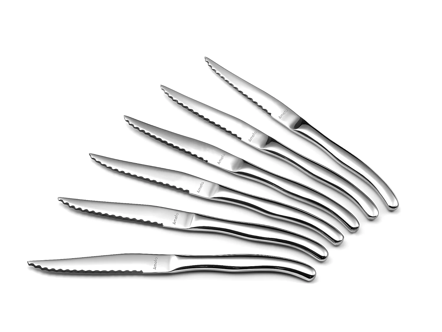 Virgule - Coffret 6 couteaux steak