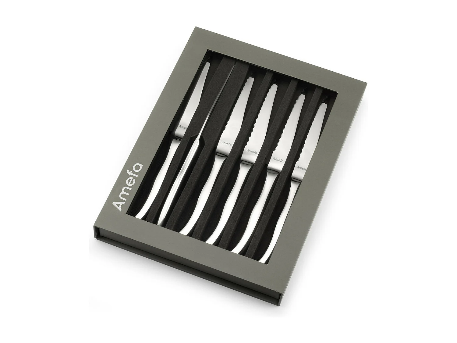 Virgule - Coffret 6 couteaux steak