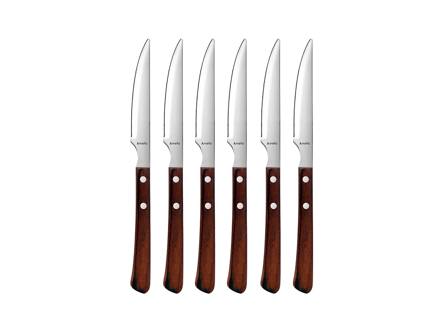 Brasero - Coffret 6 couteaux steak