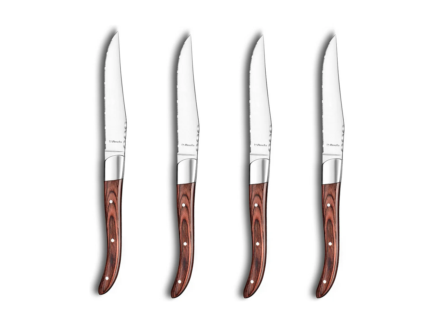 Royal Steak - Coffret 4 couteaux steak Bois