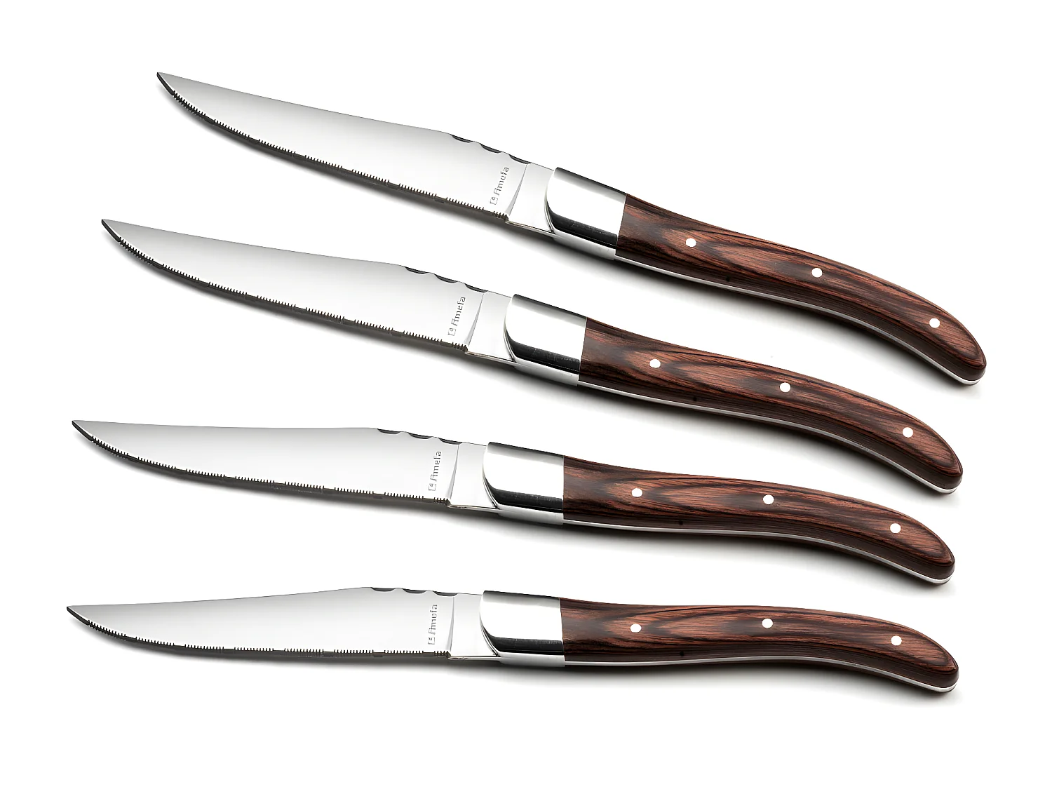 Royal Steak - Coffret 4 couteaux steak Bois