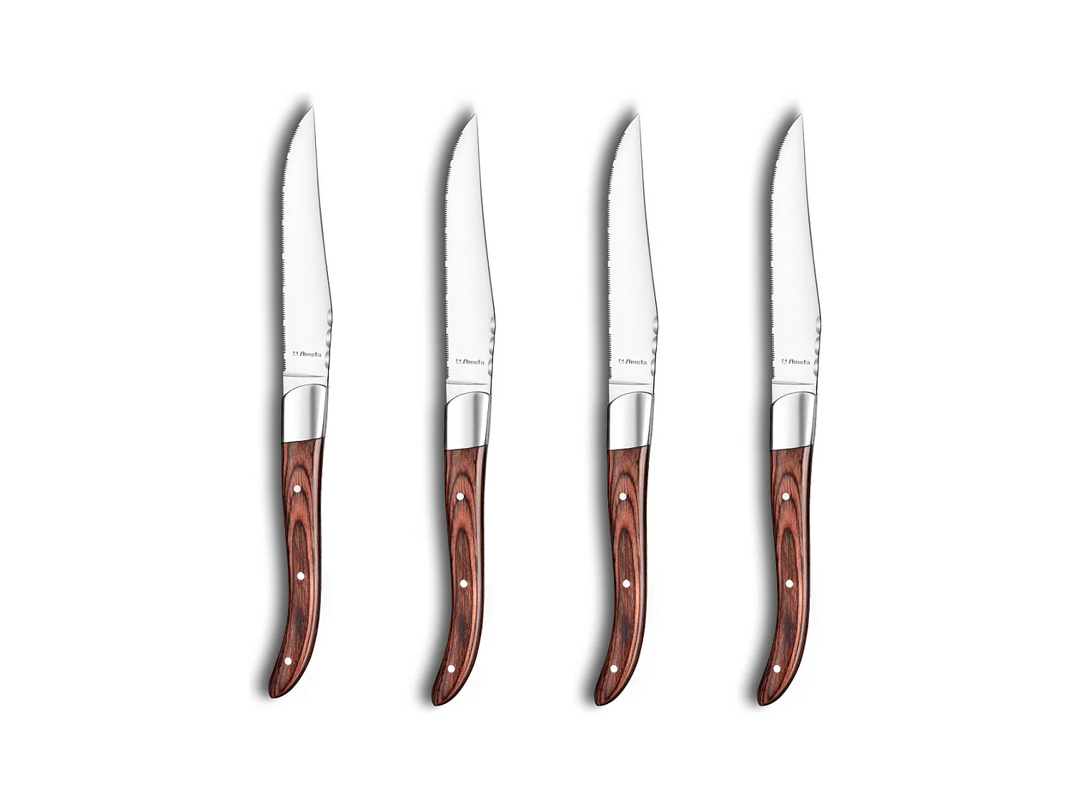 Royal Steak - Coffret 4 couteaux steak Bois